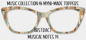 Abstract Musical Notes 14