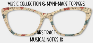Abstract Musical Notes 18