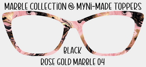 Black Rose Gold Marble 04