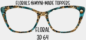 Floral 3D 64