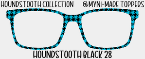 Houndstooth Black 28