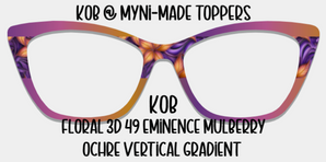 KOB Floral 3D 49 Gradient