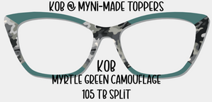 KOB Myrtle Green Camouflage 105 TB Split