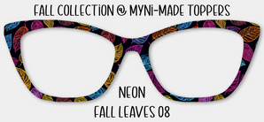 Neon Fall Leaves 08