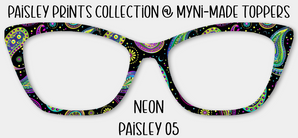 Neon Paisley 05