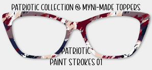 Patriotic Paint Strokes 01