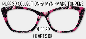 Puff 3D Hearts 08