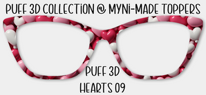 Puff 3D Hearts 09