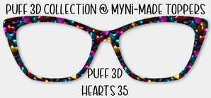 Puff 3D Hearts 35
