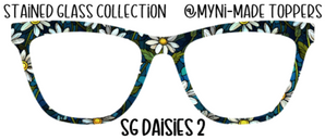 Stained Glass Daisies 2