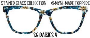 Stained Glass Daisies 4