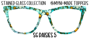 Stained Glass Daisies 5