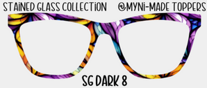 Stained Glass Dark 8