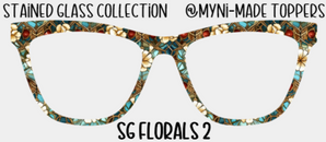 Stained Glass Florals 2