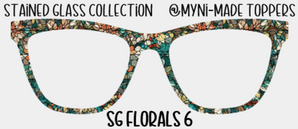 Stained Glass Florals 6