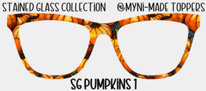 Stained Glass Pumpkins 1