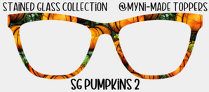 Stained Glass Pumpkins 2
