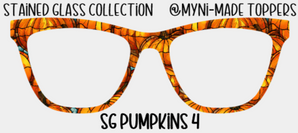 Stained Glass Pumpkins 4