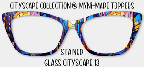 Stained Glass Cityscape 13