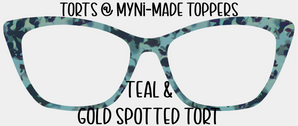 Teal & Gold Tort