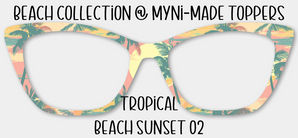 Tropical Beach Sunset 02