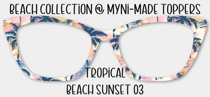 Tropical Beach Sunset 03