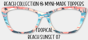 Tropical Beach Sunset 07