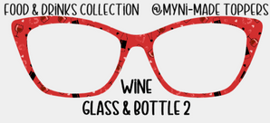 Wine Glass & Bottle 2